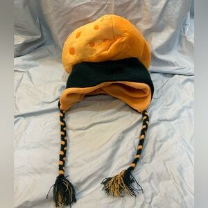 Zoozatz Green Bay Packers Themed Cheesehead Hat